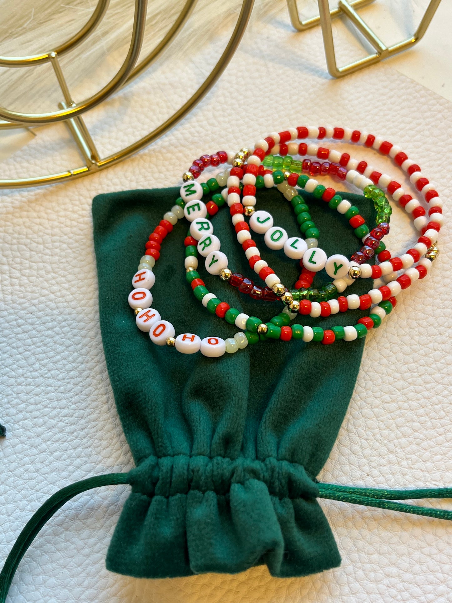 Holiday bracelet set