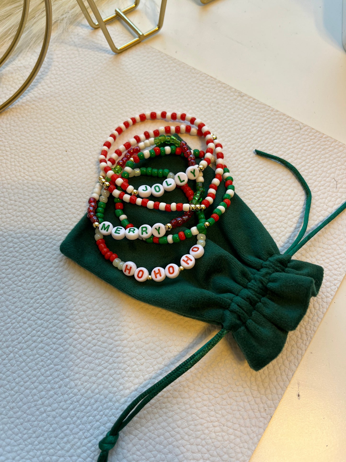 Holiday bracelet set